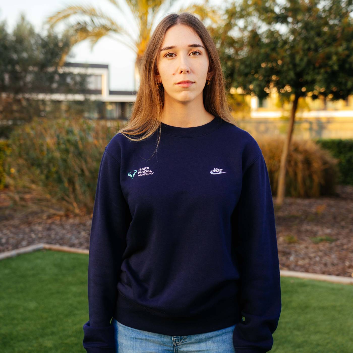 Rafa Nadal Academy Sudadera Navideña Azul Unisex