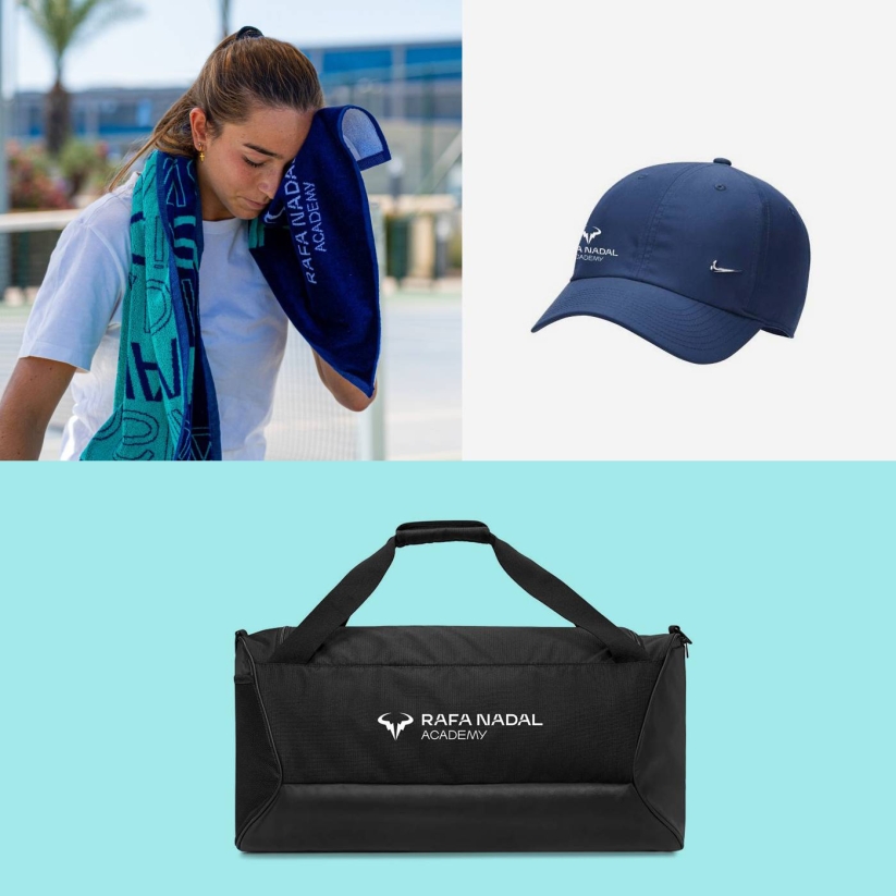 Rafa Nadal Academy T-shirt Manches Longues Blanc Garçon