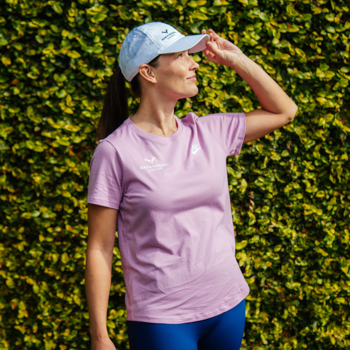 Rafa Nadal Academy Camiseta Rosa Mujer