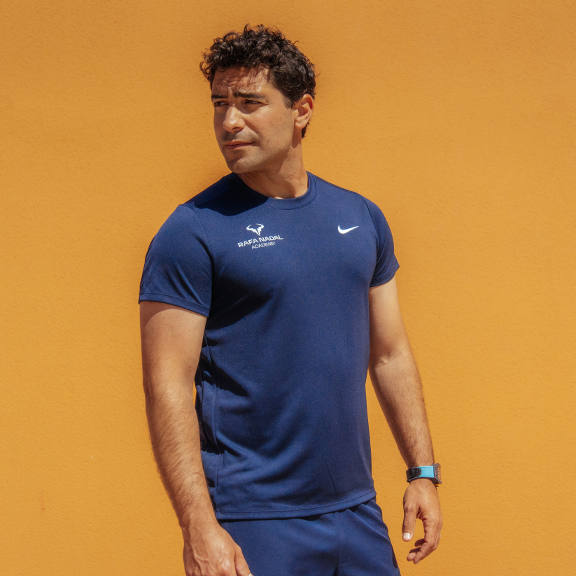 Rafa Nadal Academy T-Shirt Bleu Femme