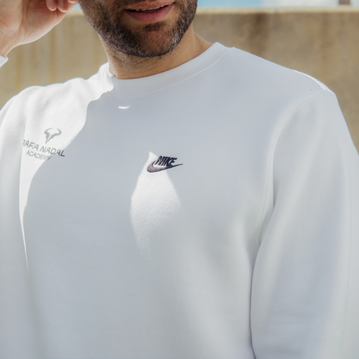 Rafa Nadal Academy Men's White Sweatshirt