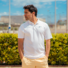 Rafa Nadal Academy Polo Tenis Blanco Hombre