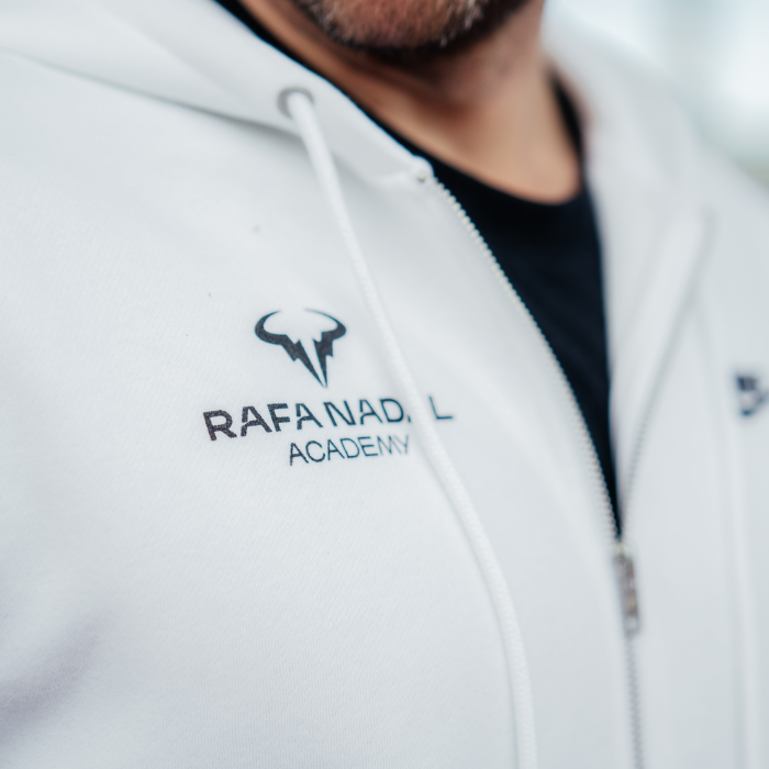 Rafa Nadal Academy Sweat-shirt Blanche Homme