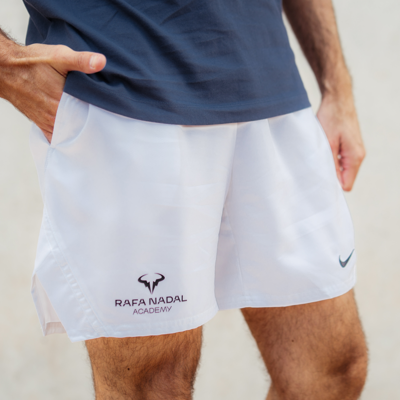 Rafa Nadal Academy Camiseta Blanca Hombre