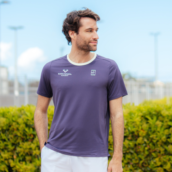 Rafa Nadal Academy Camiseta Lila Hombre
