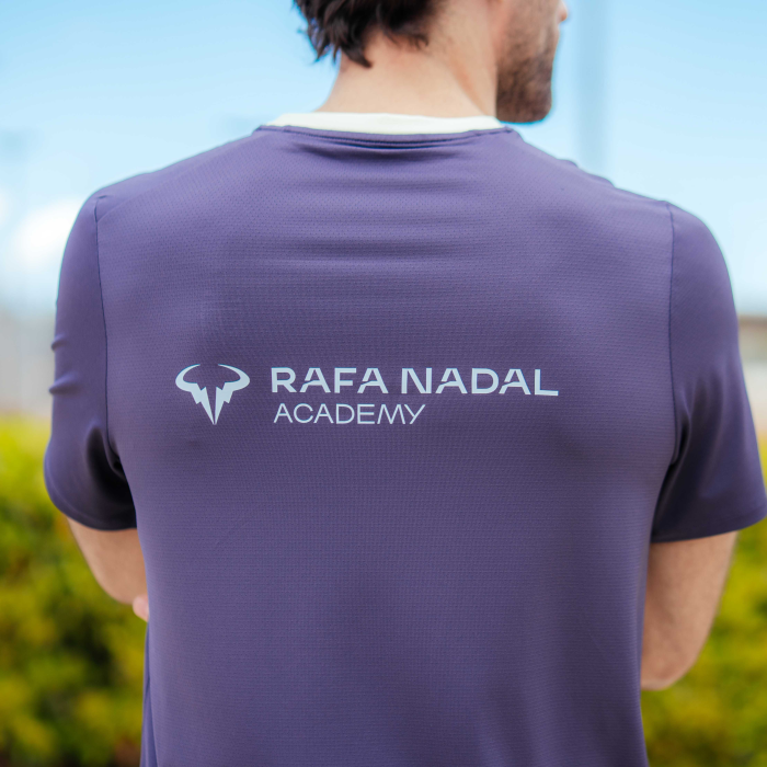 Rafa Nadal Academy Camiseta Lila Hombre