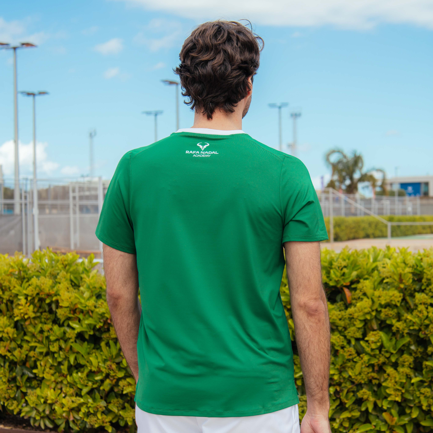 Rafa Nadal Academy Camiseta Verde Hombre