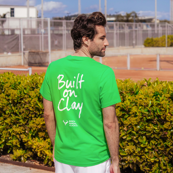 Rafa Nadal Academy Camiseta Verde Hombre