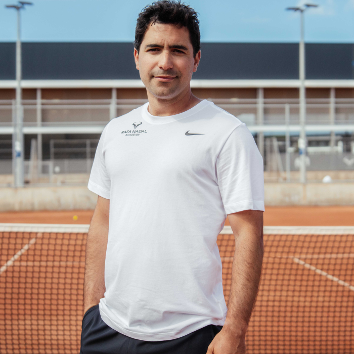 Rafa Nadal Academy Camiseta Blanca Hombre