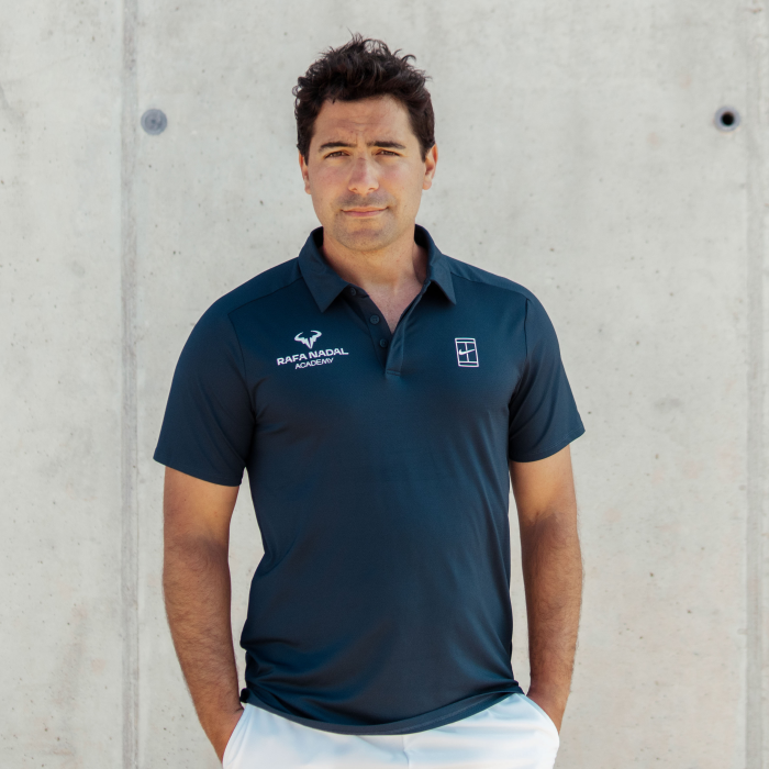 Rafa Nadal Academy Men's Blue Dry-fit Polo