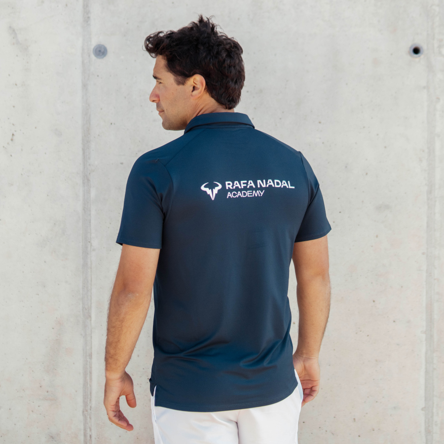Rafa Nadal Academy Men's Blue Dry-fit Polo