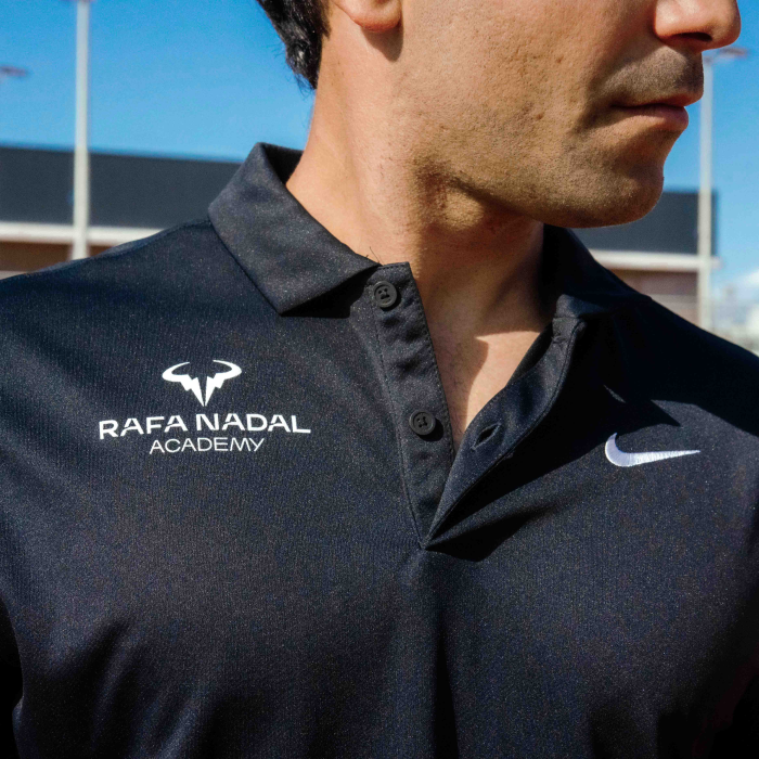 Rafa Nadal Academy Polo Dry Fit Noir Homme