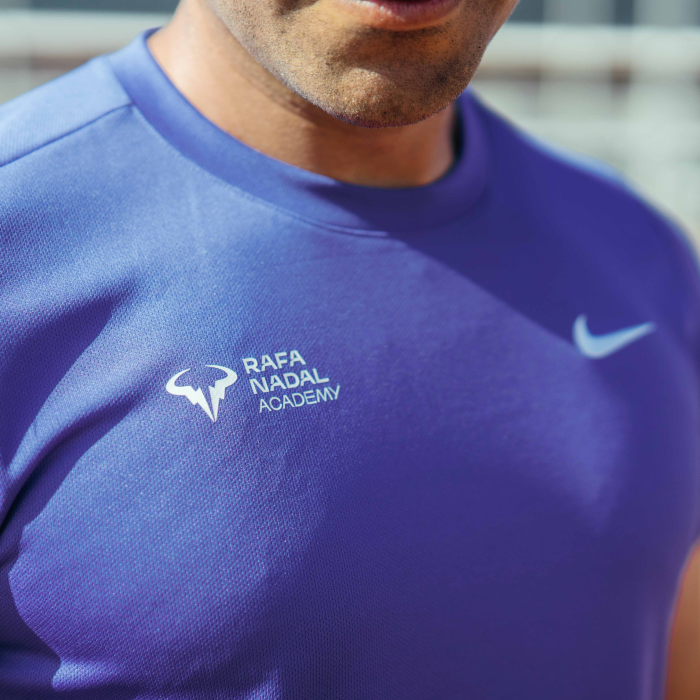 Rafa Nadal Academy Camiseta Azul Hombre