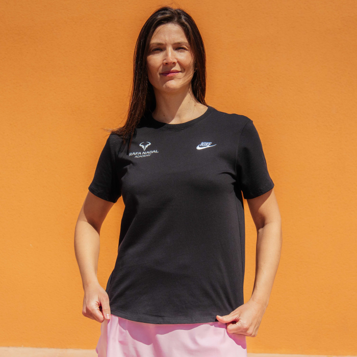 Rafa Nadal Academy Women's Black T-Shirt