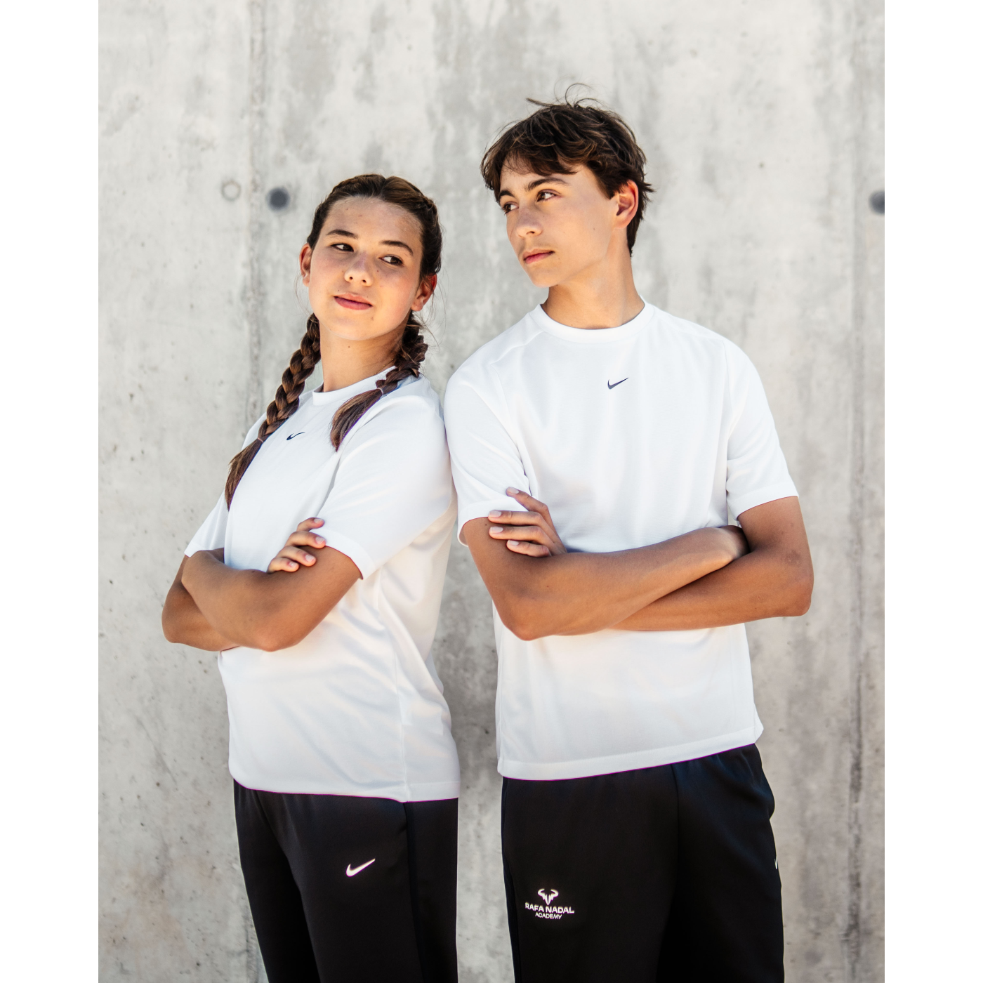 Rafa Nadal Academy Camiseta Blanca Infantil
