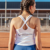 Rafa Nadal Academy Débardeur Blanc Fille