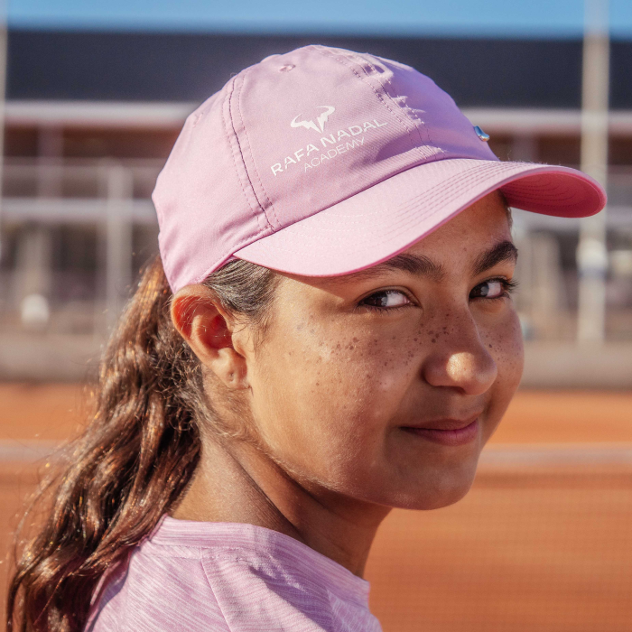 Rafa Nadal Academy Casquette Rose Enfante