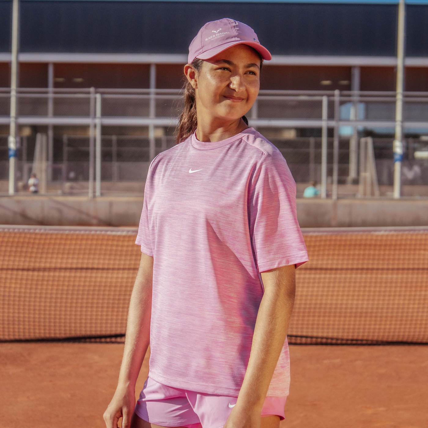 Rafa Nadal Academy Gorra Rosa Infantil
