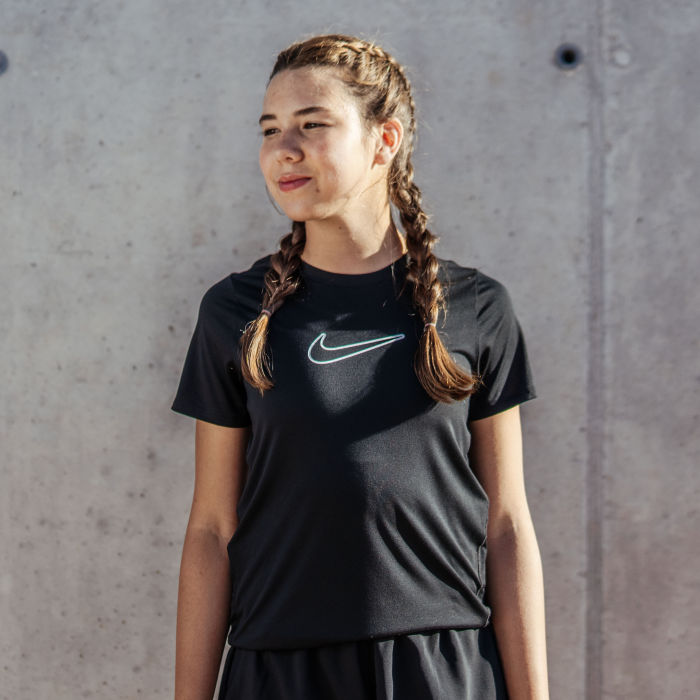 Rafa Nadal Academy Camiseta Negra Infantil