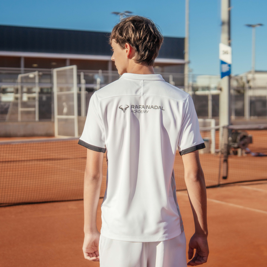 Rafa Nadal Academy Polo Blanco Infantil