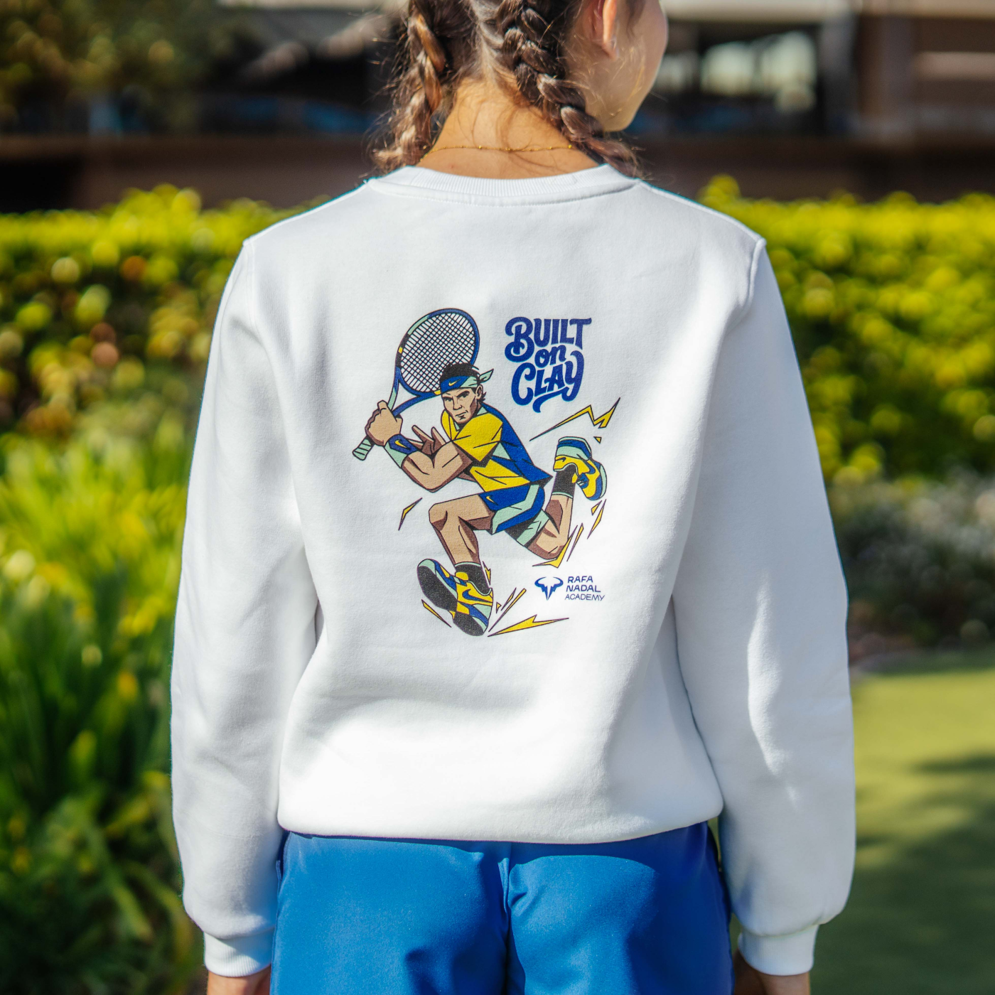 Rafa Nadal Academy White Kids' Sweatshirt