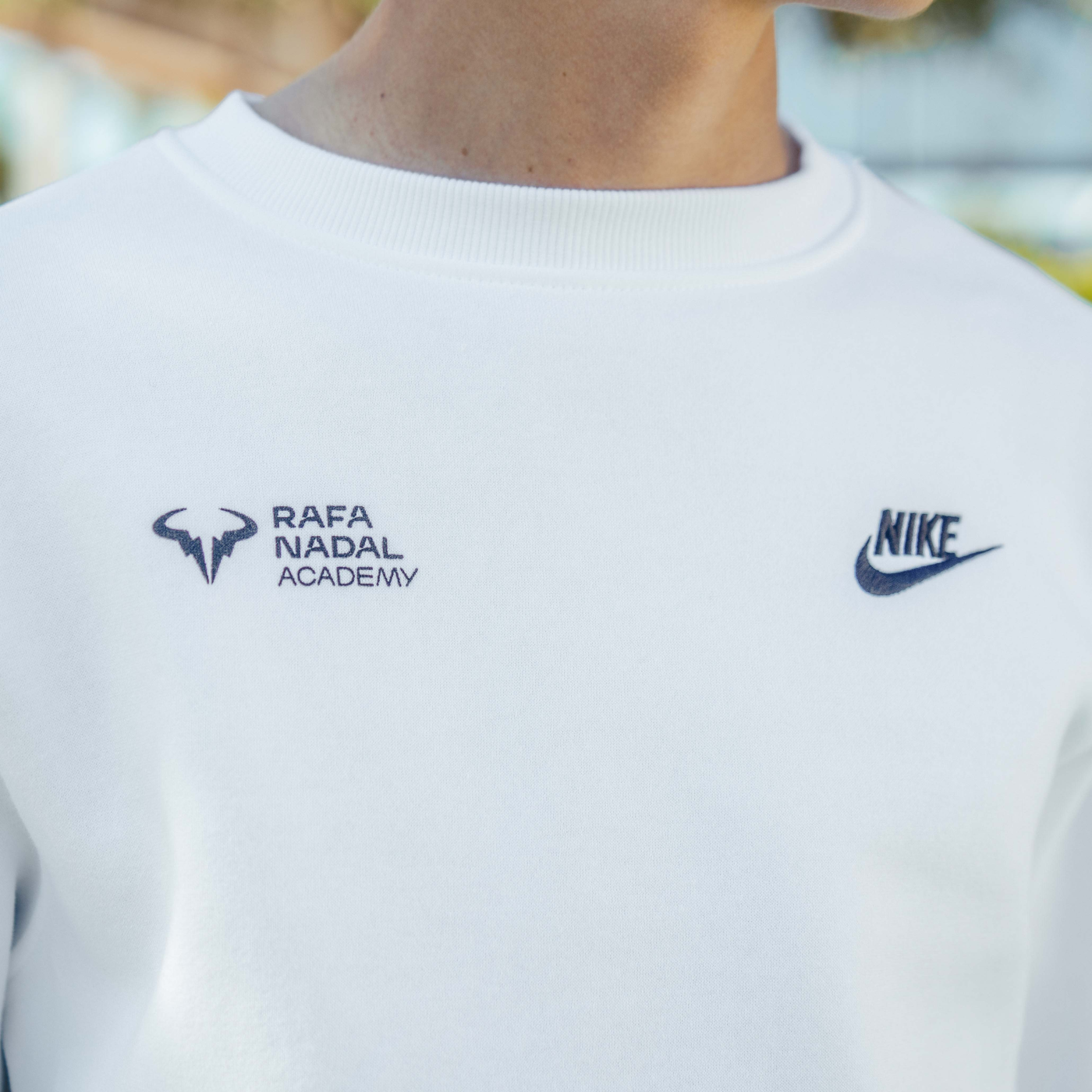 Rafa Nadal Academy White Kids' Sweatshirt