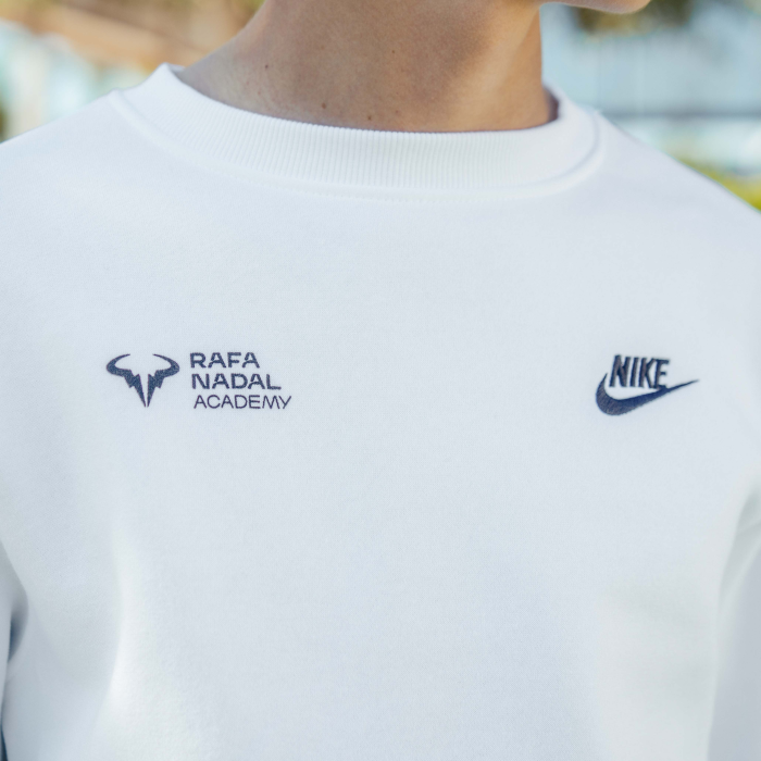 Rafa Nadal Academy White Kids' Sweatshirt