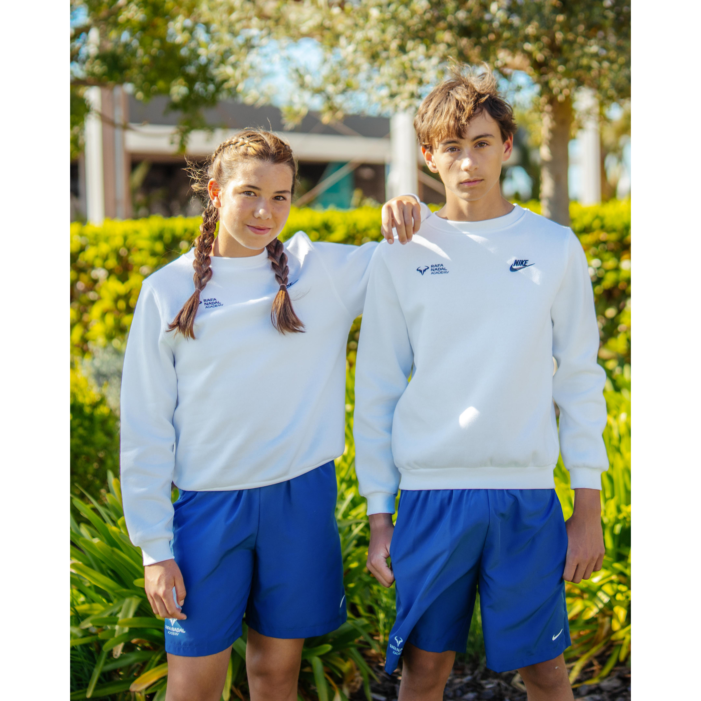 Rafa Nadal Academy White Kids' Sweatshirt