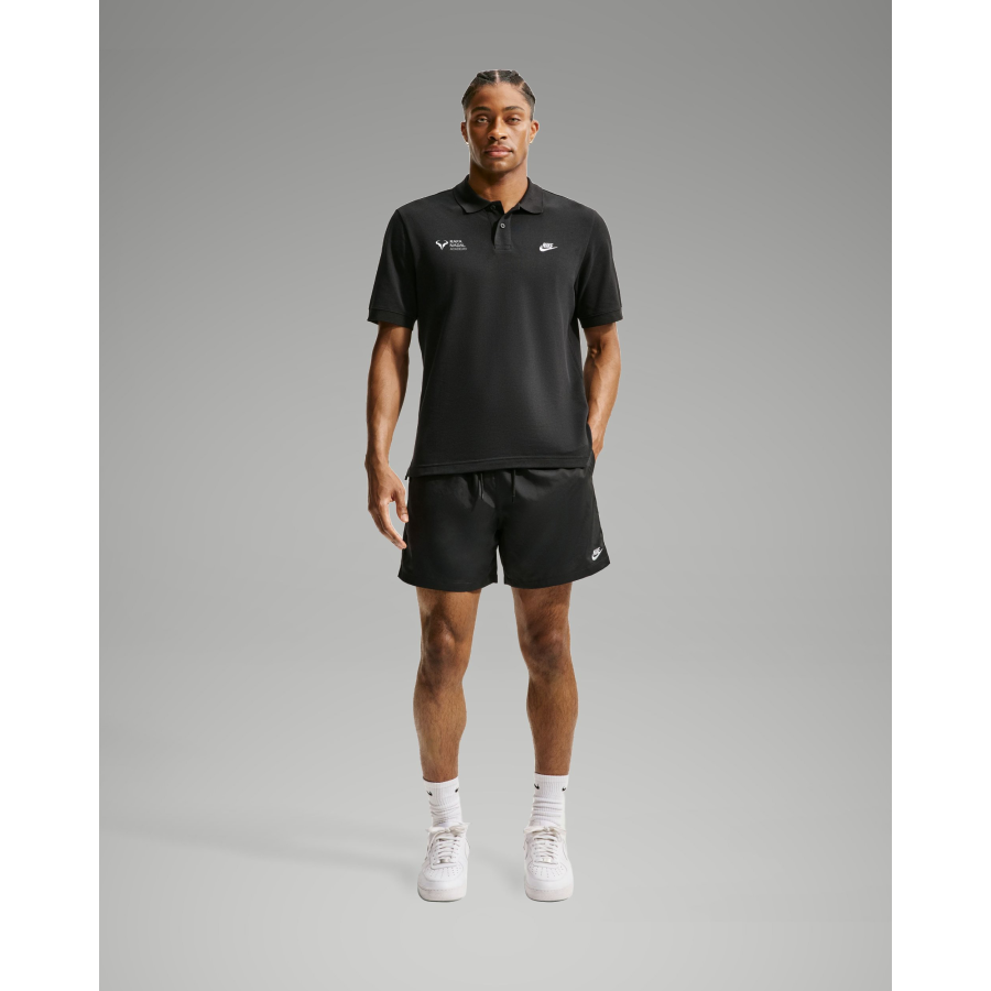 Rafa Nadal Academy Polo Negro Hombre