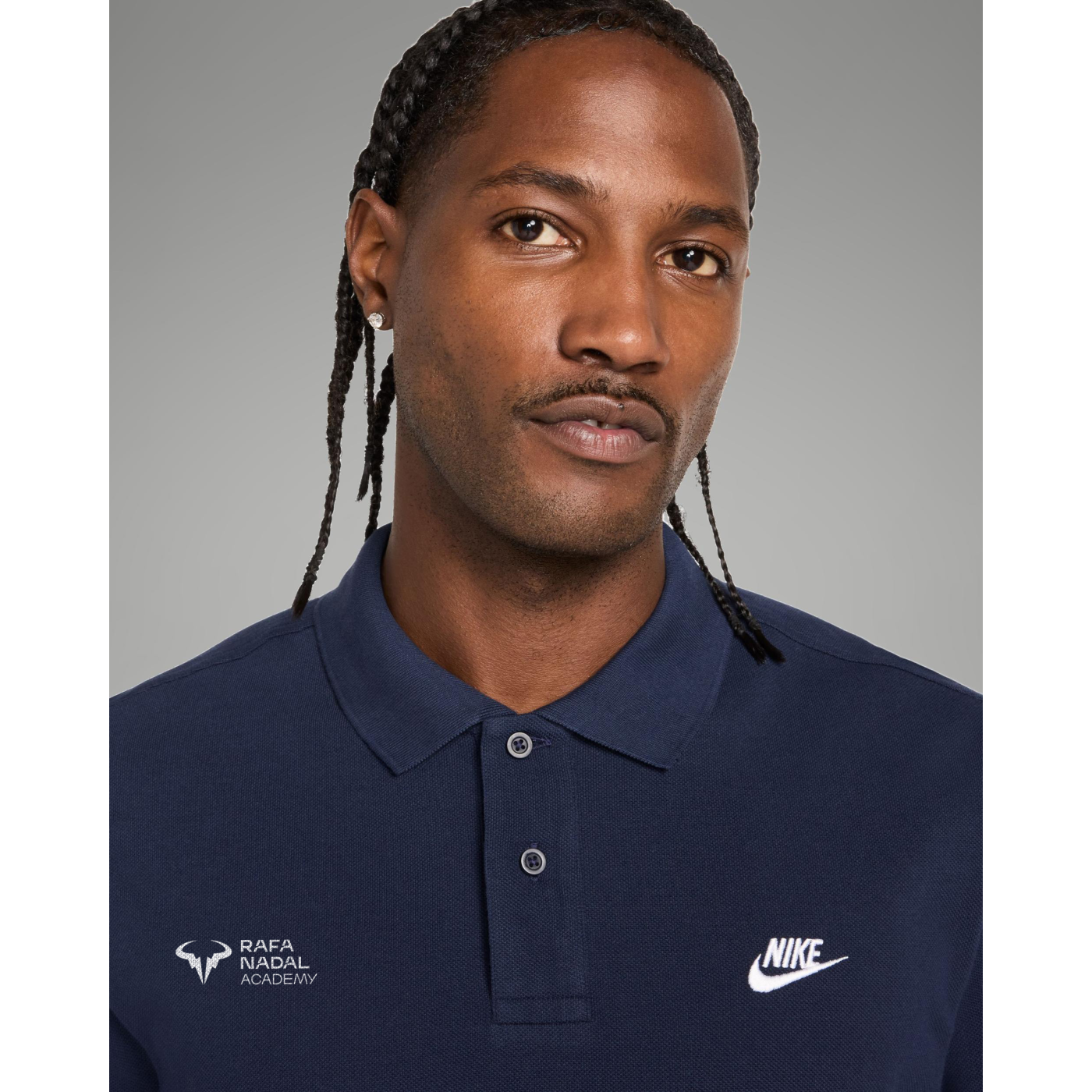 Rafa Nadal Academy Polo Bleu Homme