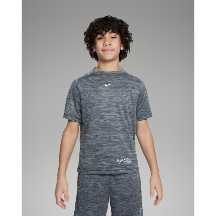 Rafa Nadal Academy Camiseta Negra Infantil -Player-