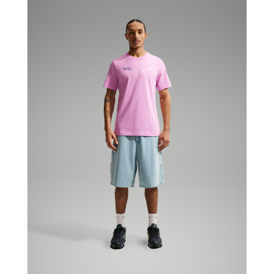 Rafa Nadal Academy T-Shirt Rose Homme -Tennis Always Wins-