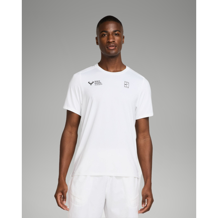 Rafa Nadal Academy T-Shirt Blanche Homme -Born to Compete-