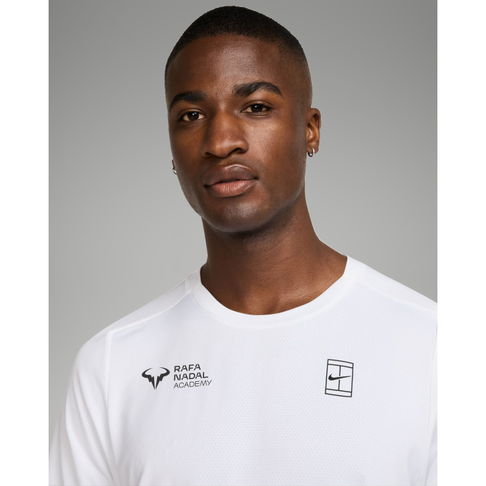 Rafa Nadal Academy T-Shirt Blanche Homme -Born to Compete-