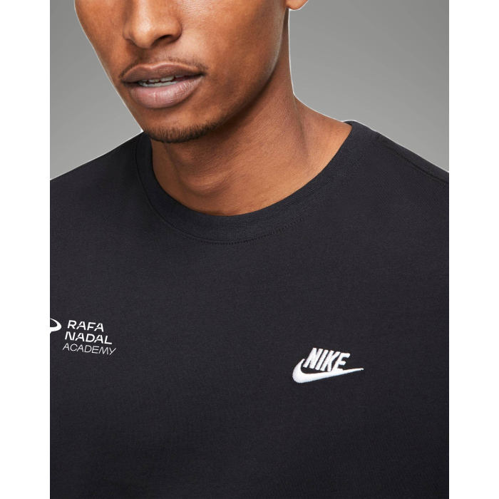 Rafa Nadal Academy Camiseta Negra Adulto -Tennis Always Wins-