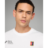 Rafa Nadal Academy Men's White T-Shirt NikeCourt -Born to Compete-