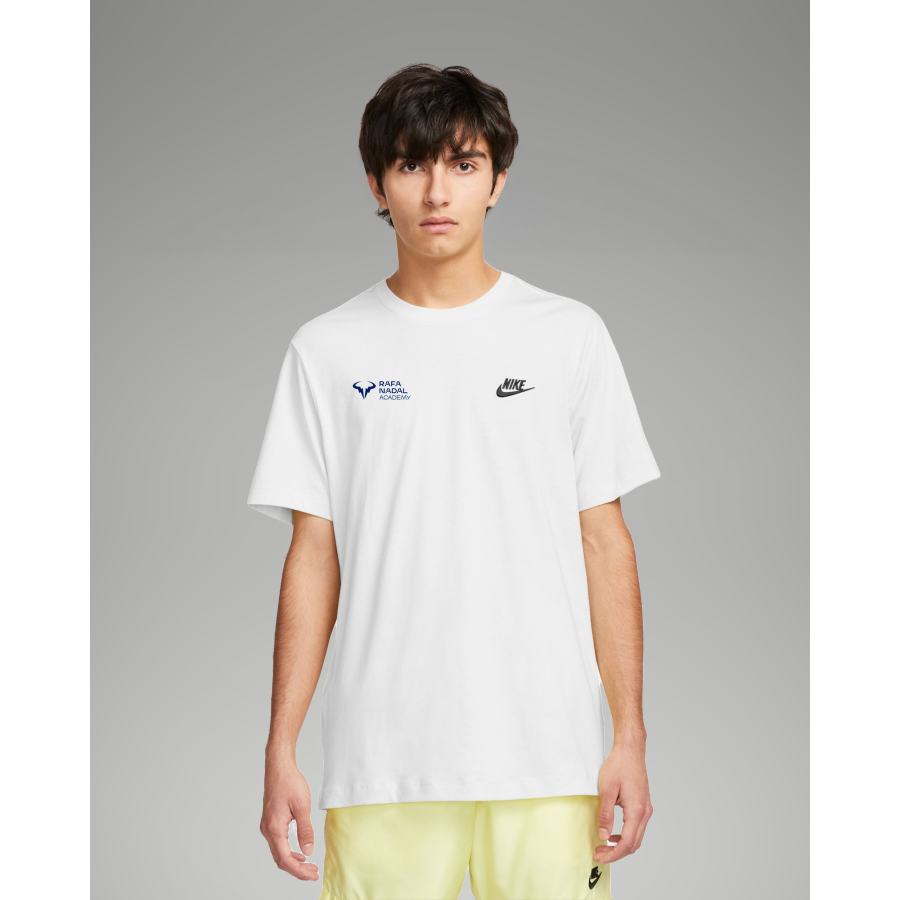 Rafa Nadal Academy T-Shirt Blanche Homme -Tennis Always Wins-