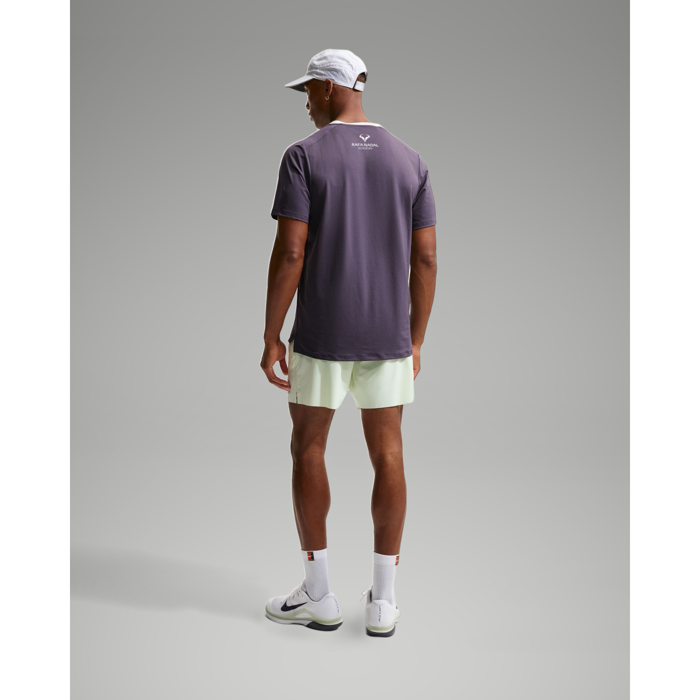 Rafa Nadal Academy T-shirt Violet Homme -Born to Compete-