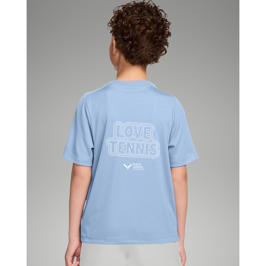 Rafa Nadal Academy Camiseta Azul Infantil -Love Tennis-