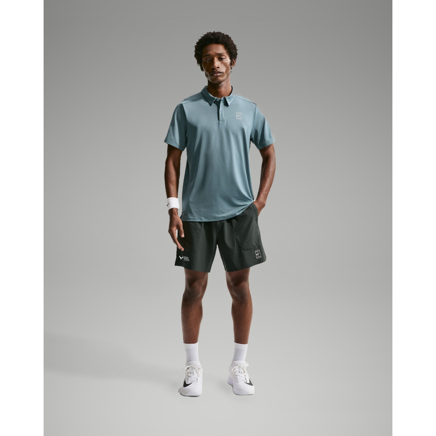 Rafa Nadal Academy Short Vert Homme NikeCourt
